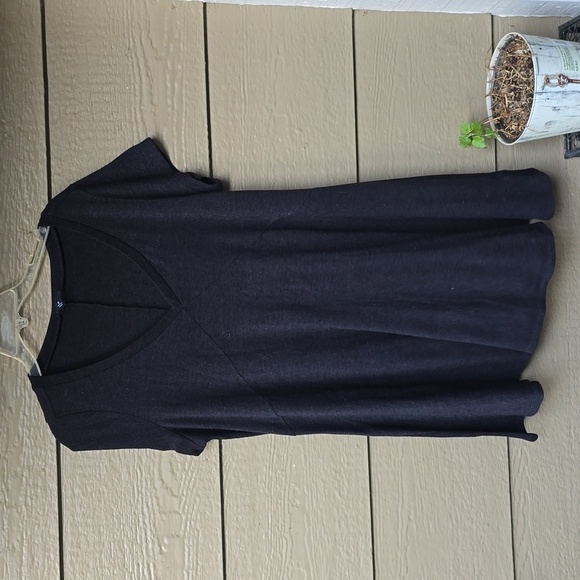 Torrid Black Mini Hacci  knit trapeze swing  Dress 2x - Picture 2 of 5